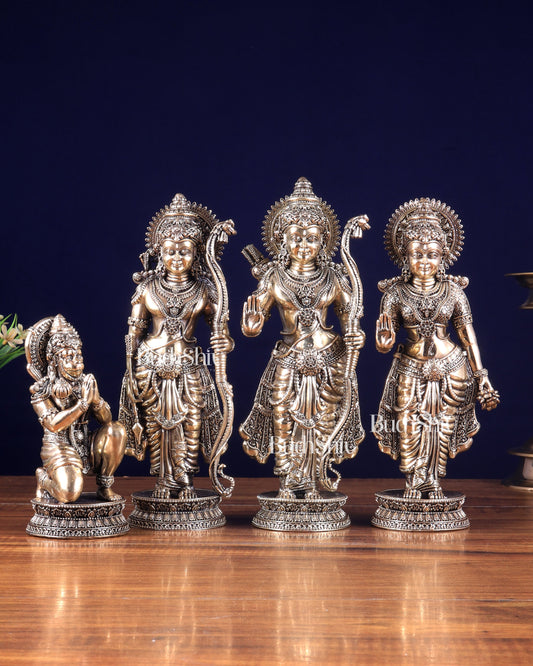 Brass Superfine Ram darbar idol set 10 inch