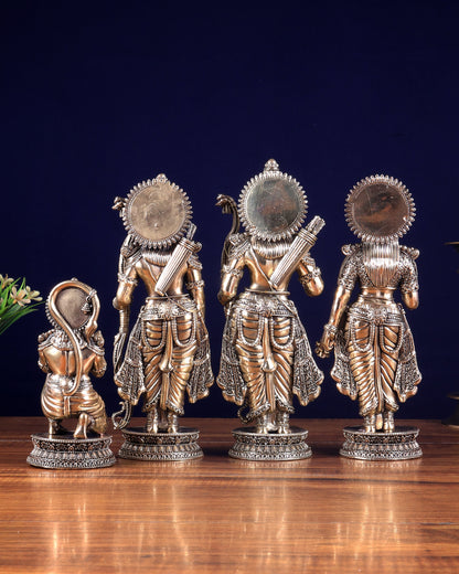 Brass Superfine Ram darbar idol set 10 inch