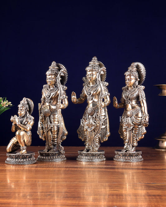 Brass Superfine Ram darbar idol set 10 inch