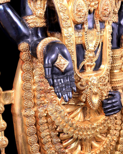 Brass Tirupati Balaji Statue 69 inch