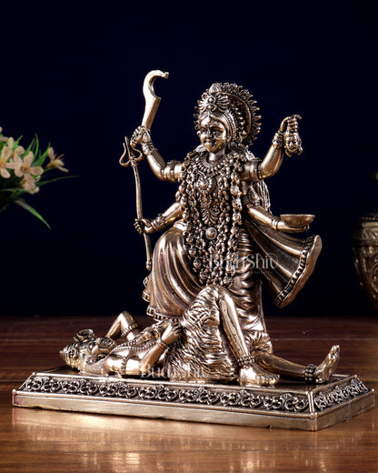 Brass Superfine Goddess Kali Statue | Divine Energy & Protection 5 inch
