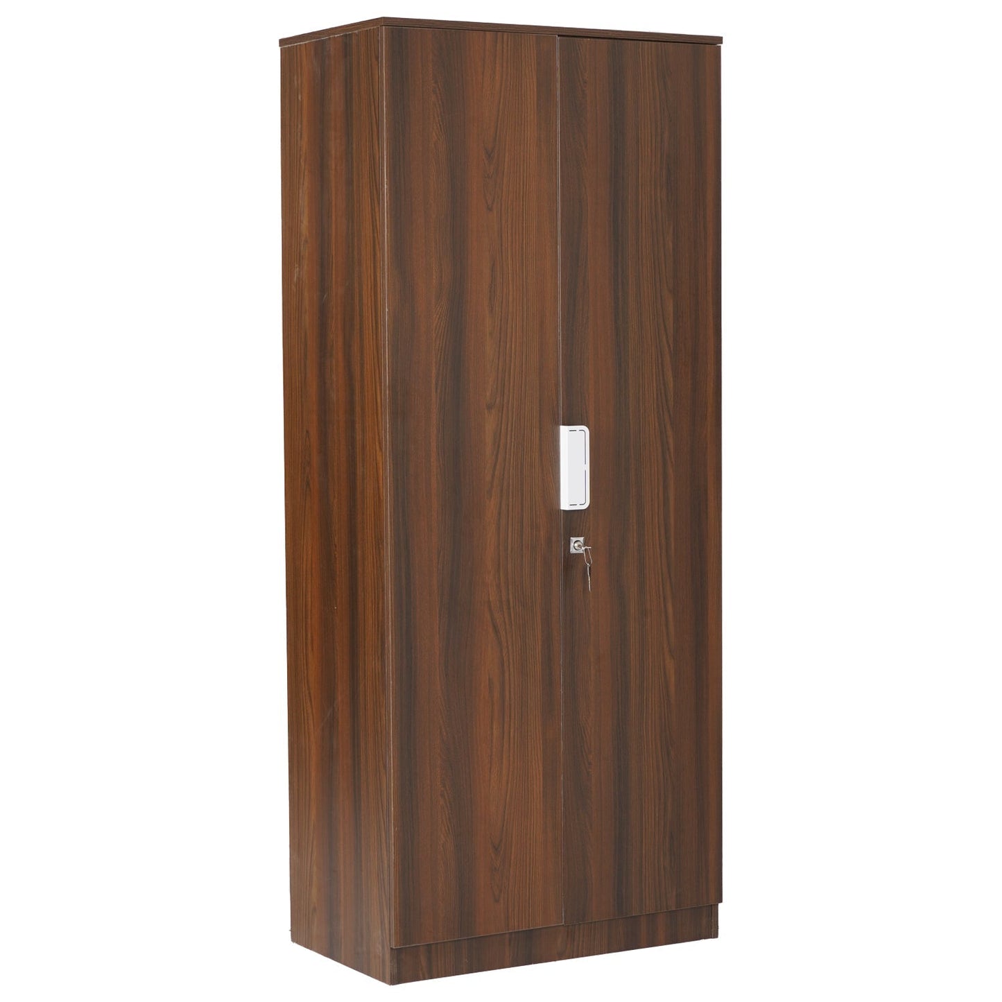 Nilkamal Joyce 2 Door Wardrobe (Classic Walnut)