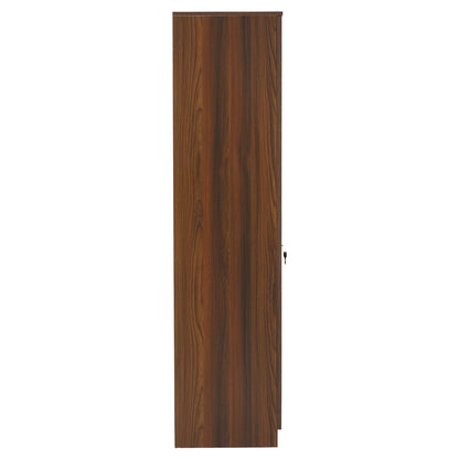 Nilkamal Joyce 2 Door Wardrobe (Classic Walnut)