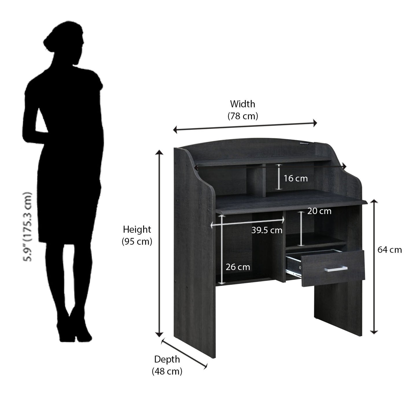 Nilkamal Julian Study Desk
