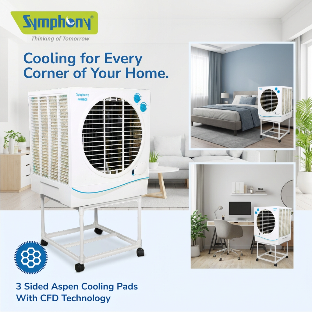 Jumbo 51 with Trolley | Desert Air Cooler