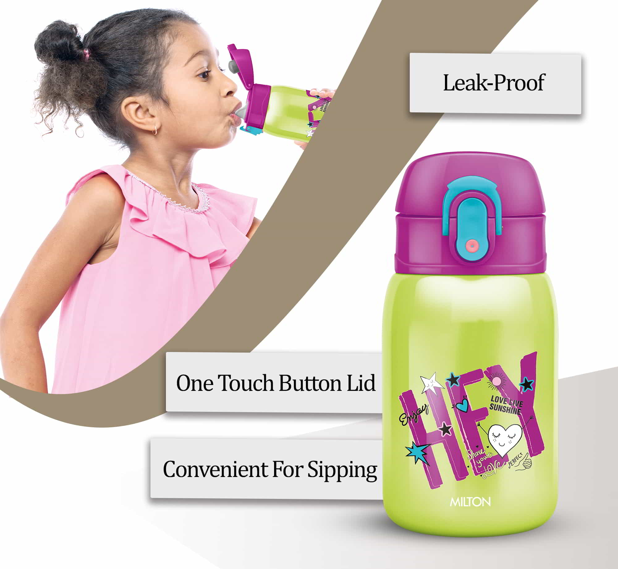 Jolly Leakproof Vacuum Insulated Kids Bottle