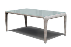 Bart Outdoor Garden Balcony Sofa Set  3 Seater , 2 Seater ,2 Single Seater and 1 Center Table With 1 Side Table and 1 Ottoman Set (Grey)