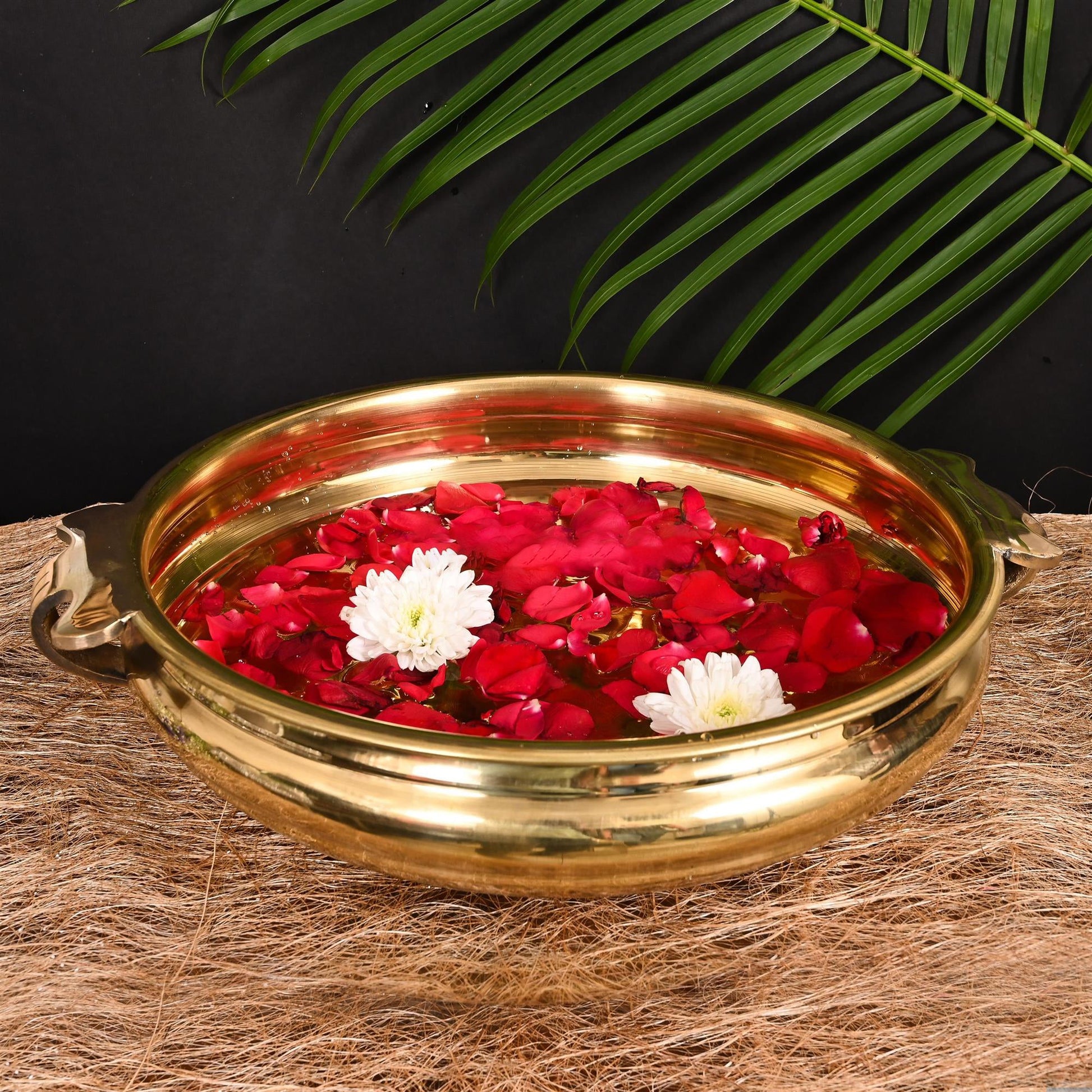 Brass Traditional Urli Bowl (4.5 Inch)