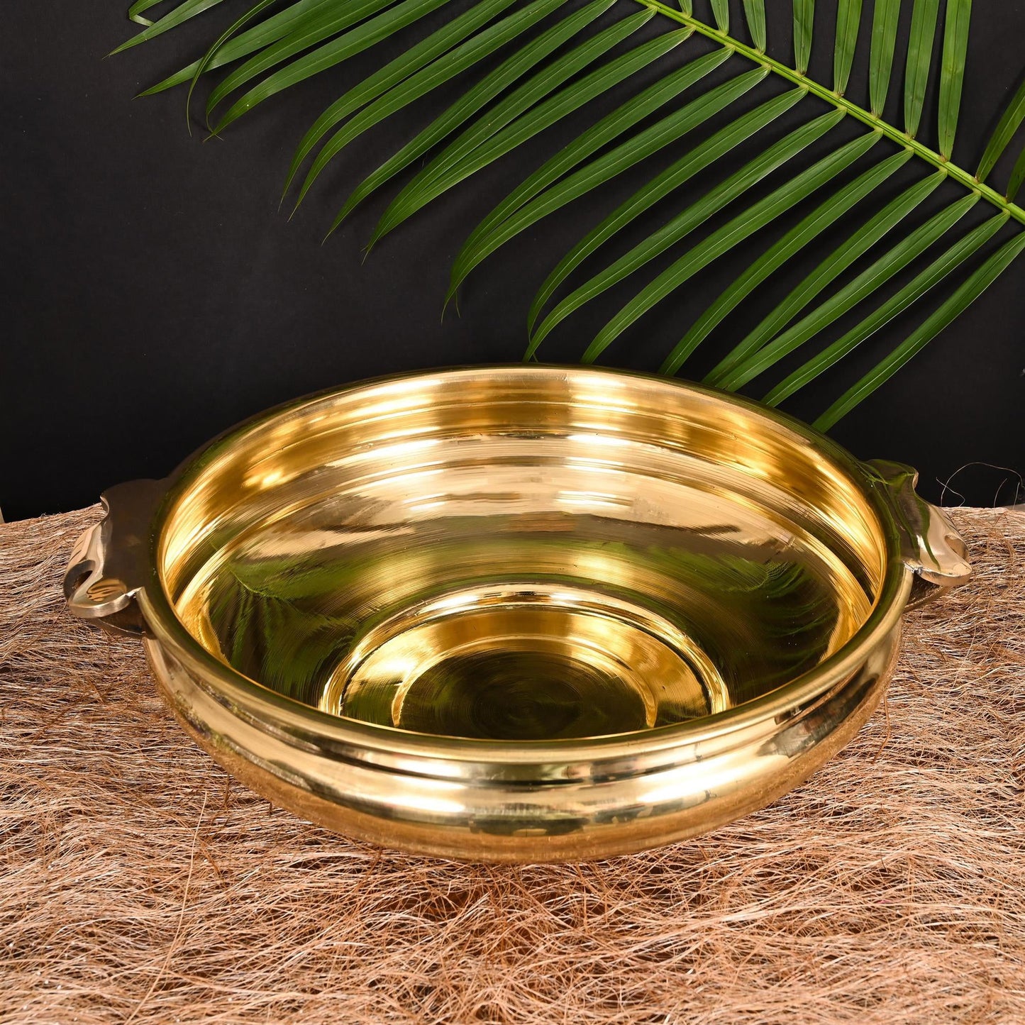 Brass Traditional Urli Bowl (4.5 Inch)