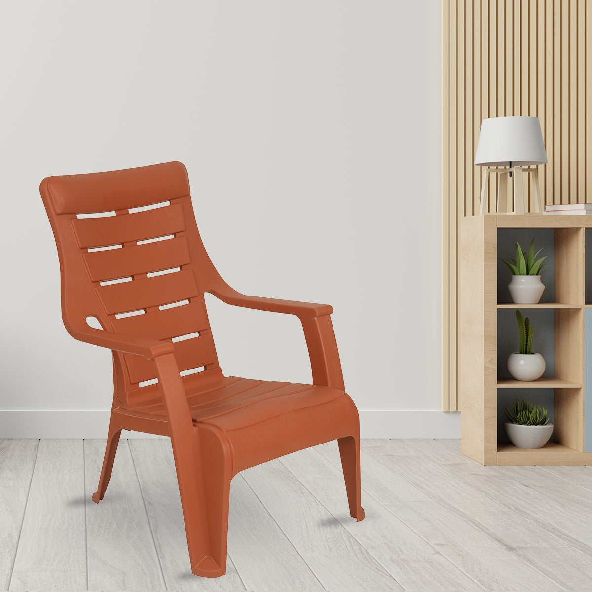 Nilkamal Sunday Plastic Arm Chair