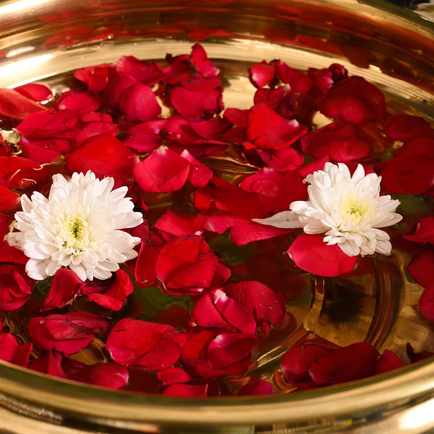 Brass Traditional Urli Bowl (4.5 Inch)