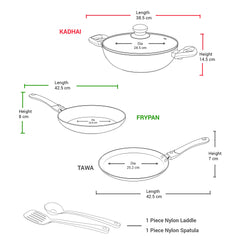 Kitchen Jewel Plus Cookware Set (Milton Procook)