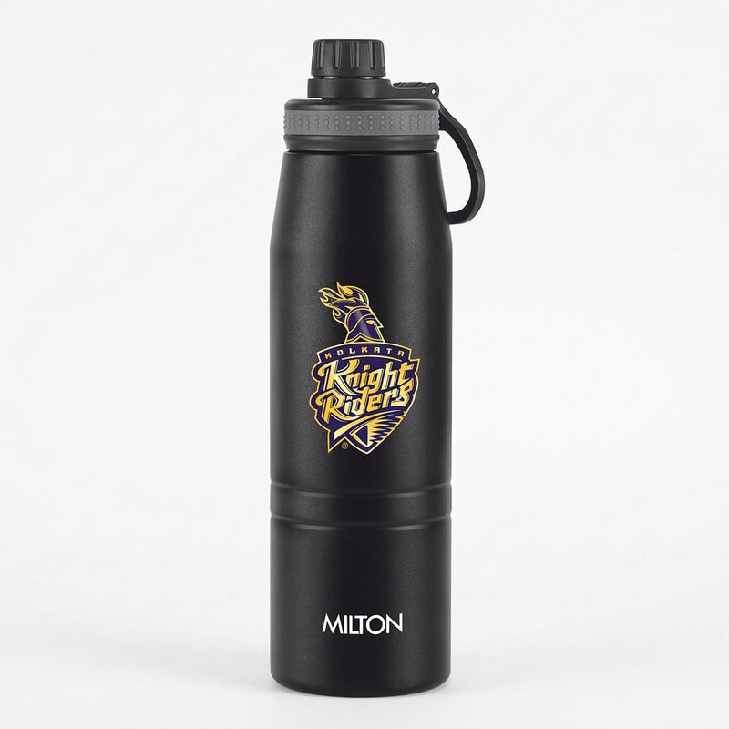 Sports Sparkle UV Printing Thermosteel Bottle - Kolkata Knight Riders (KKR) - Milton
