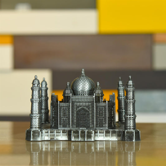 Metal Tajmahal Showpiece (4 Inch)