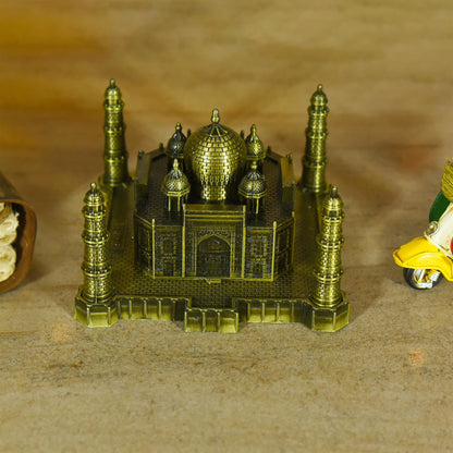 Metal Tajmahal Showpiece