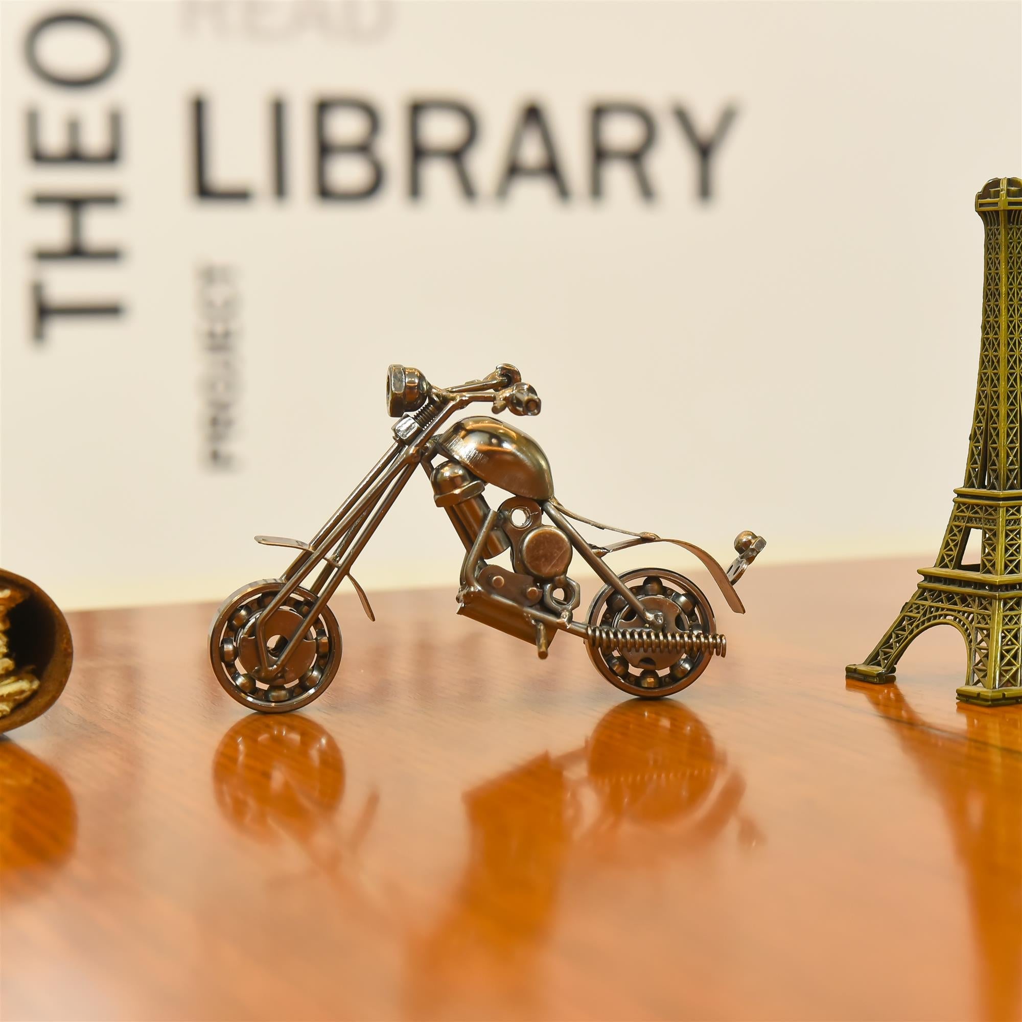 Metal Handmade Miniature Bike (4 Inch)