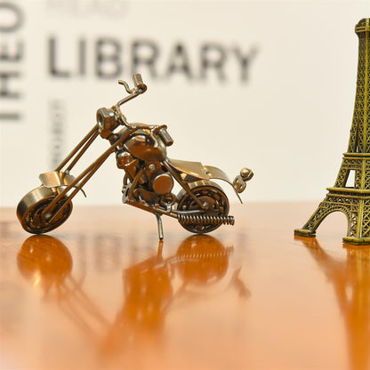 Metal Handmade Miniature Bike (4 Inch)
