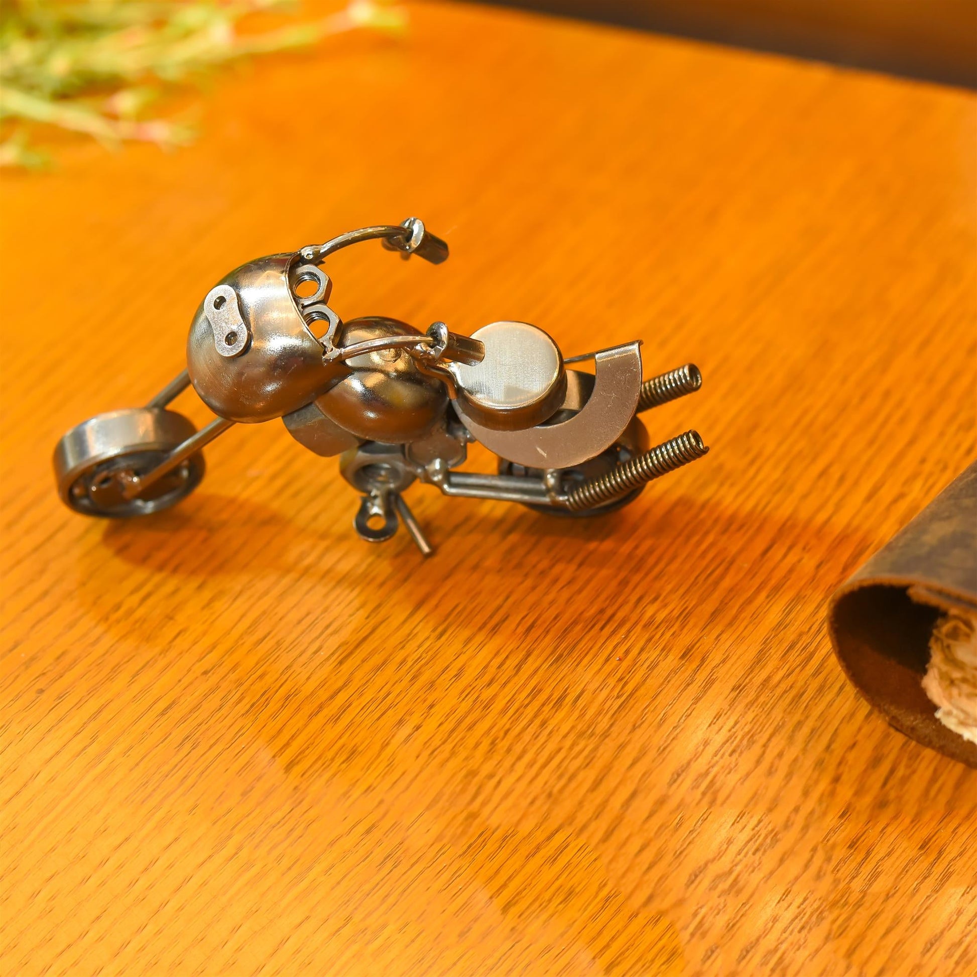 Metal Handmade Miniature Bullet Bike (3 Inch)