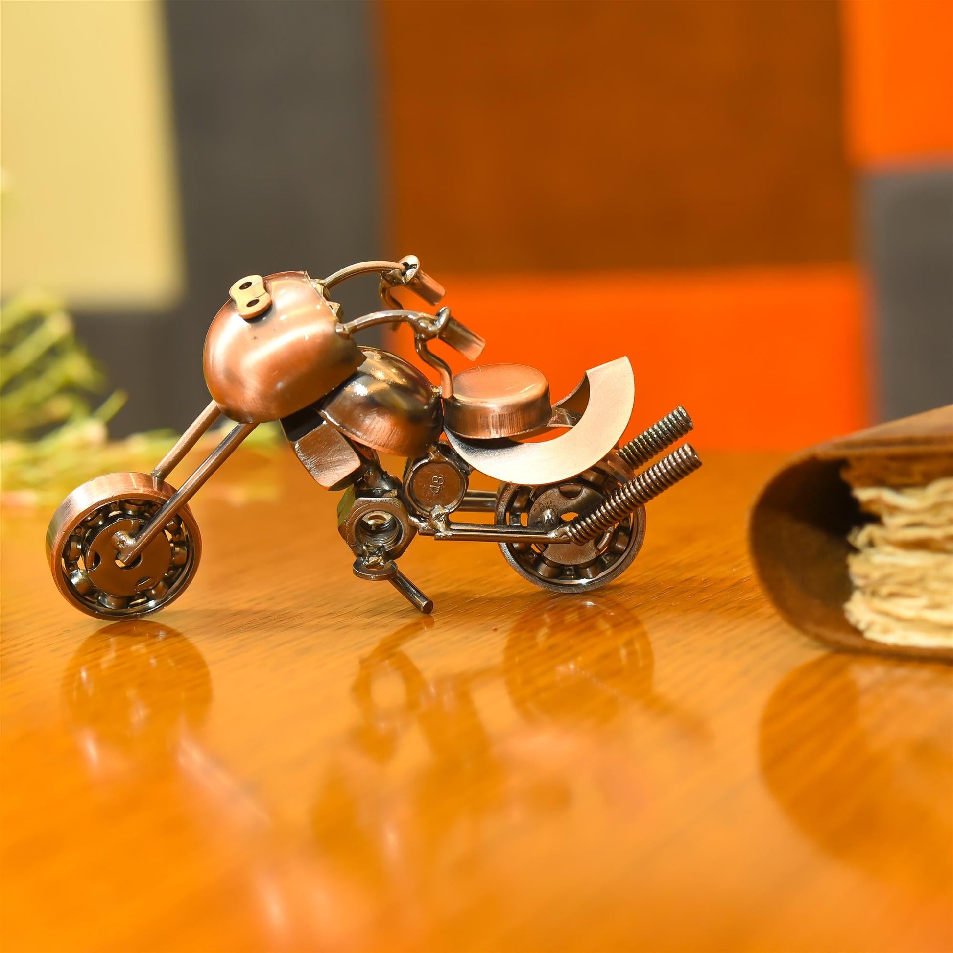 Metal Handmade Miniature Bike (3 Inch)