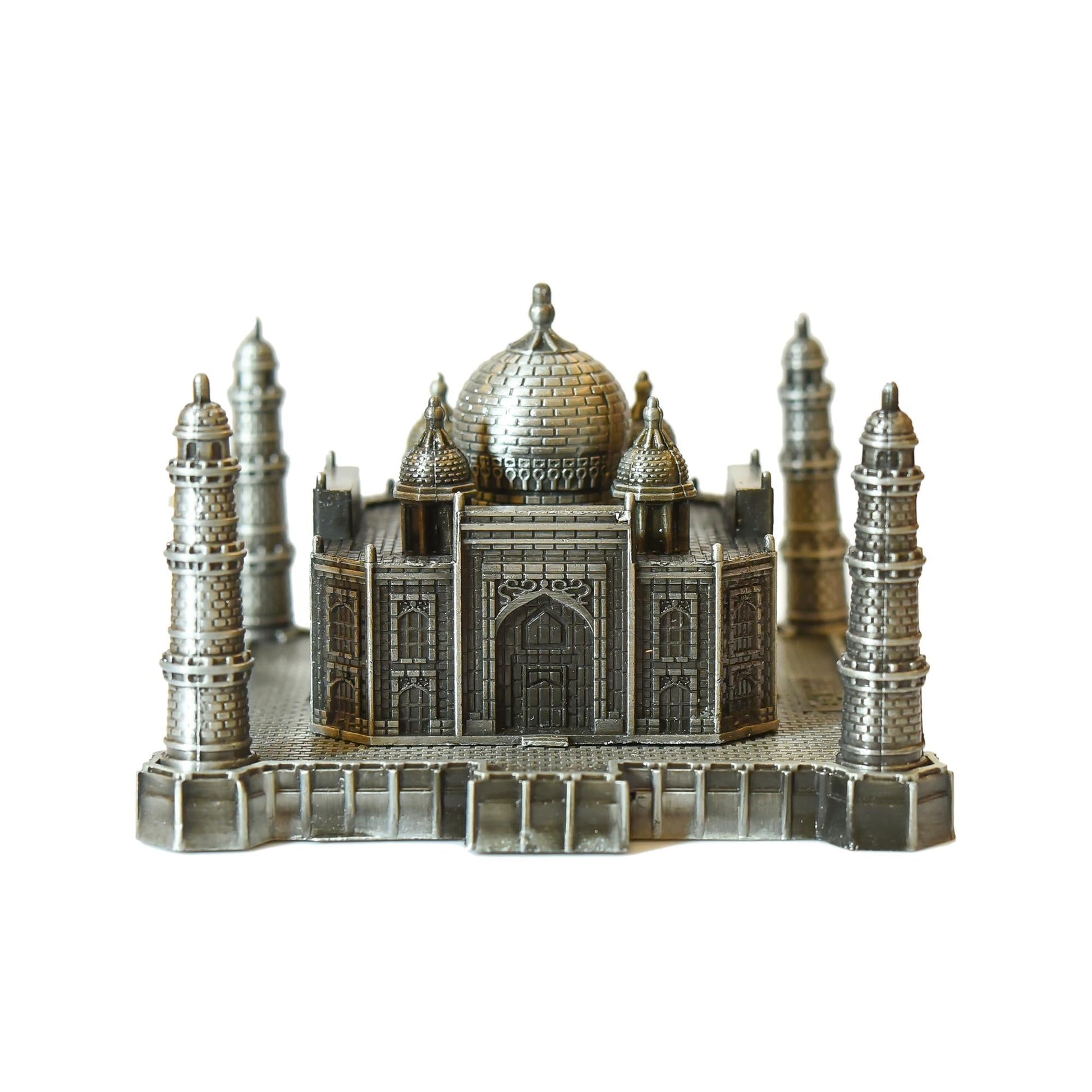Metal Tajmahal Showpiece (4 Inch)