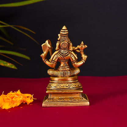 Brass Rajarajeshwari Devi Superfine Idol (4.5 Inch)