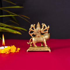 Brass Durga Devi Idol (3.5 Inch)