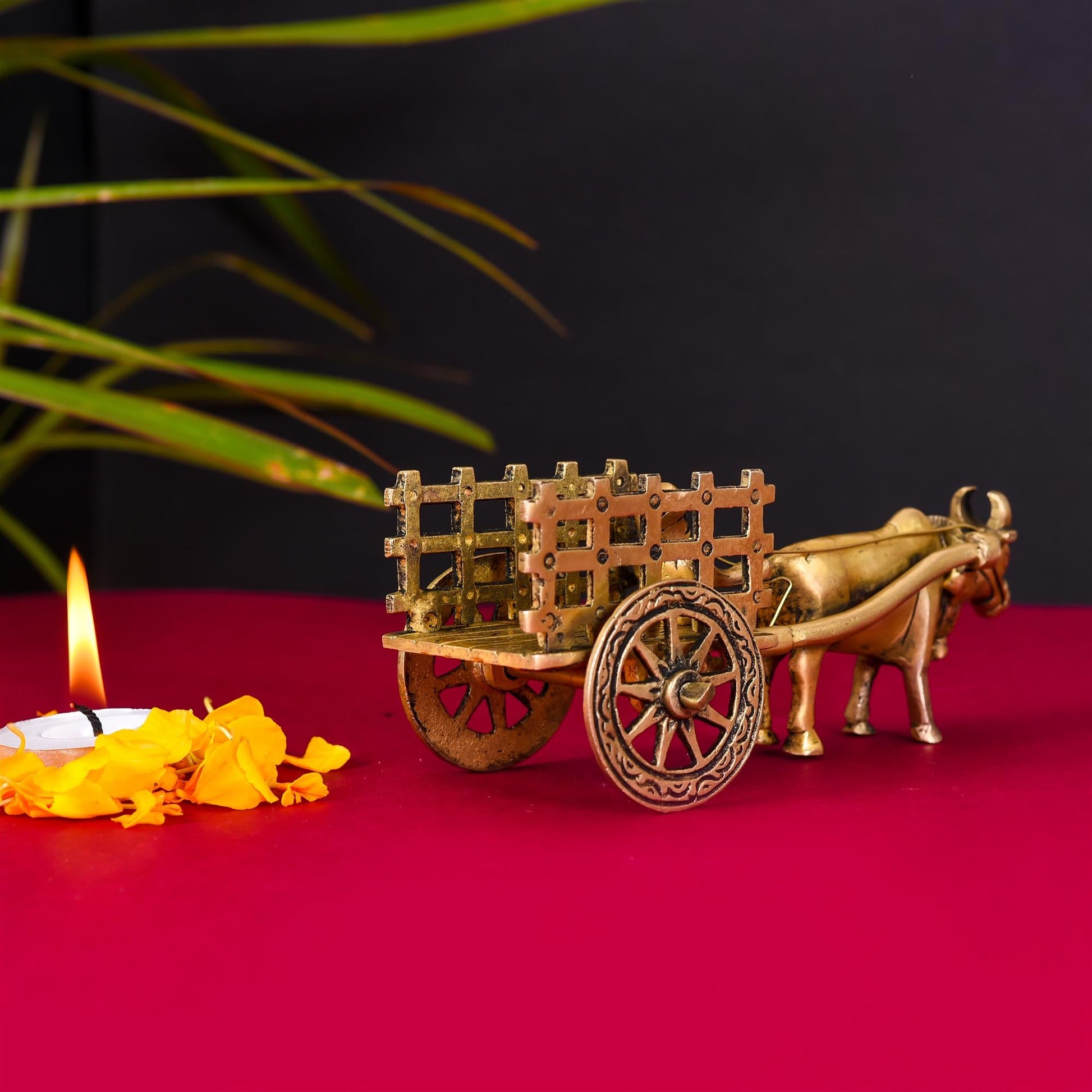 Brass Single Bullock Cart (2.5 Inch)