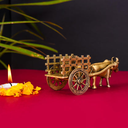 Brass Single Bullock Cart (2.5 Inch)