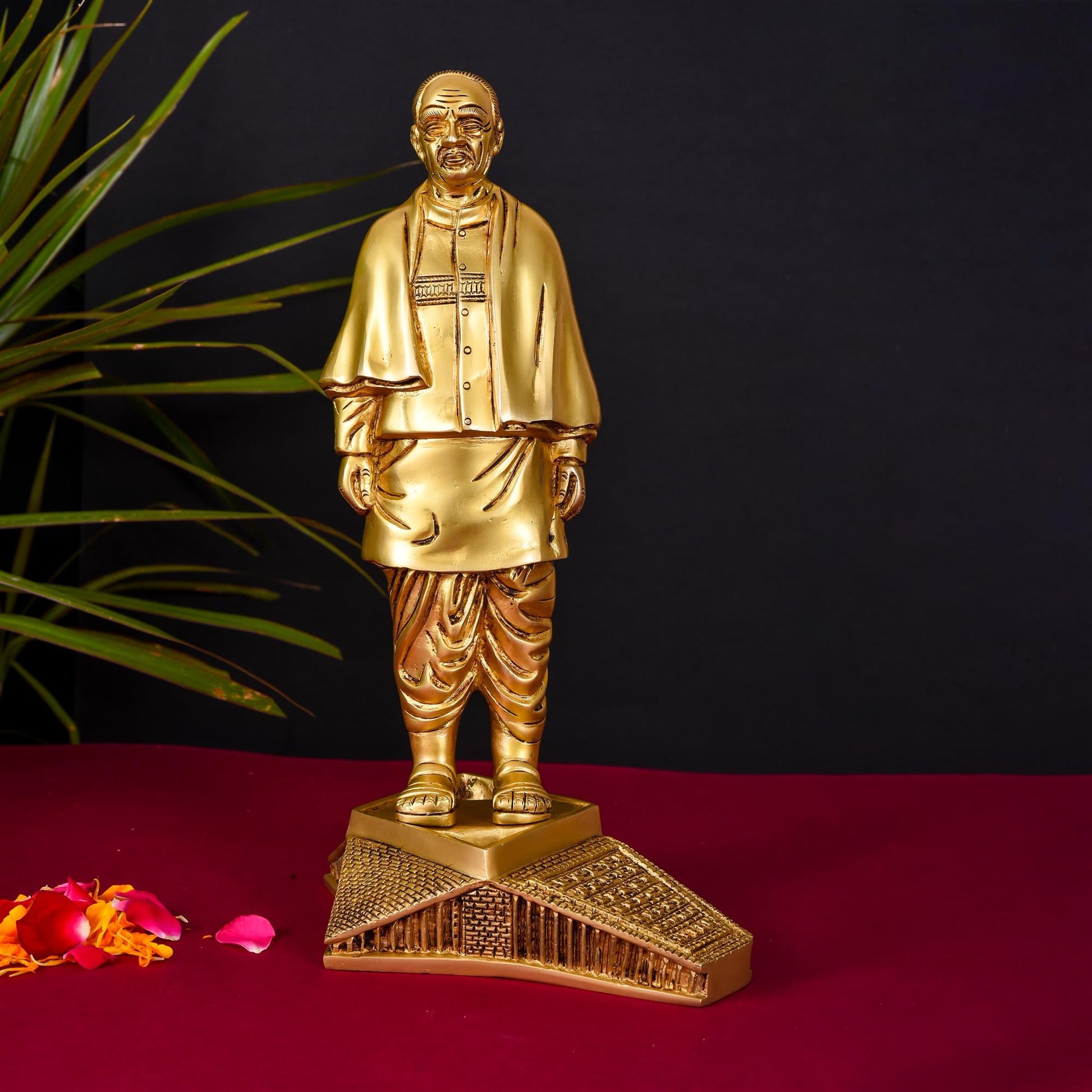 Brass Vallabh Bhai Patel Statue (Statue Of Unity) (13 Inch)