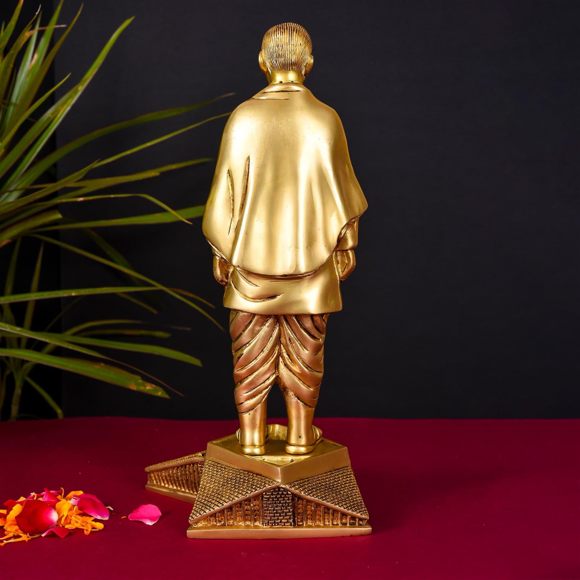 Brass Vallabh Bhai Patel Statue (Statue Of Unity) (13 Inch)