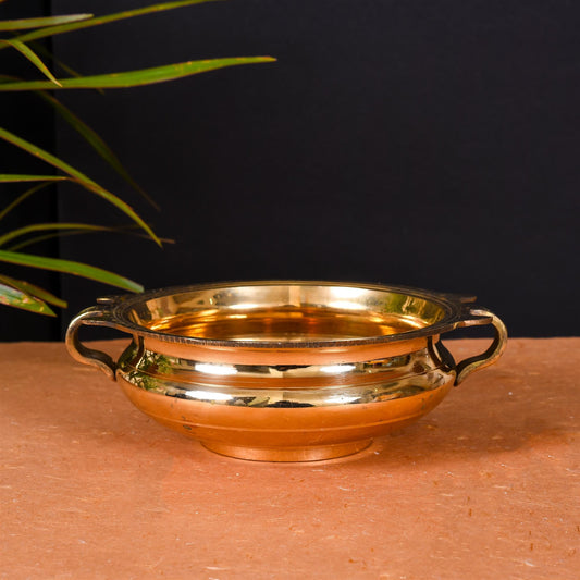 Brass Traditional Urli/Floater (4 Inch)