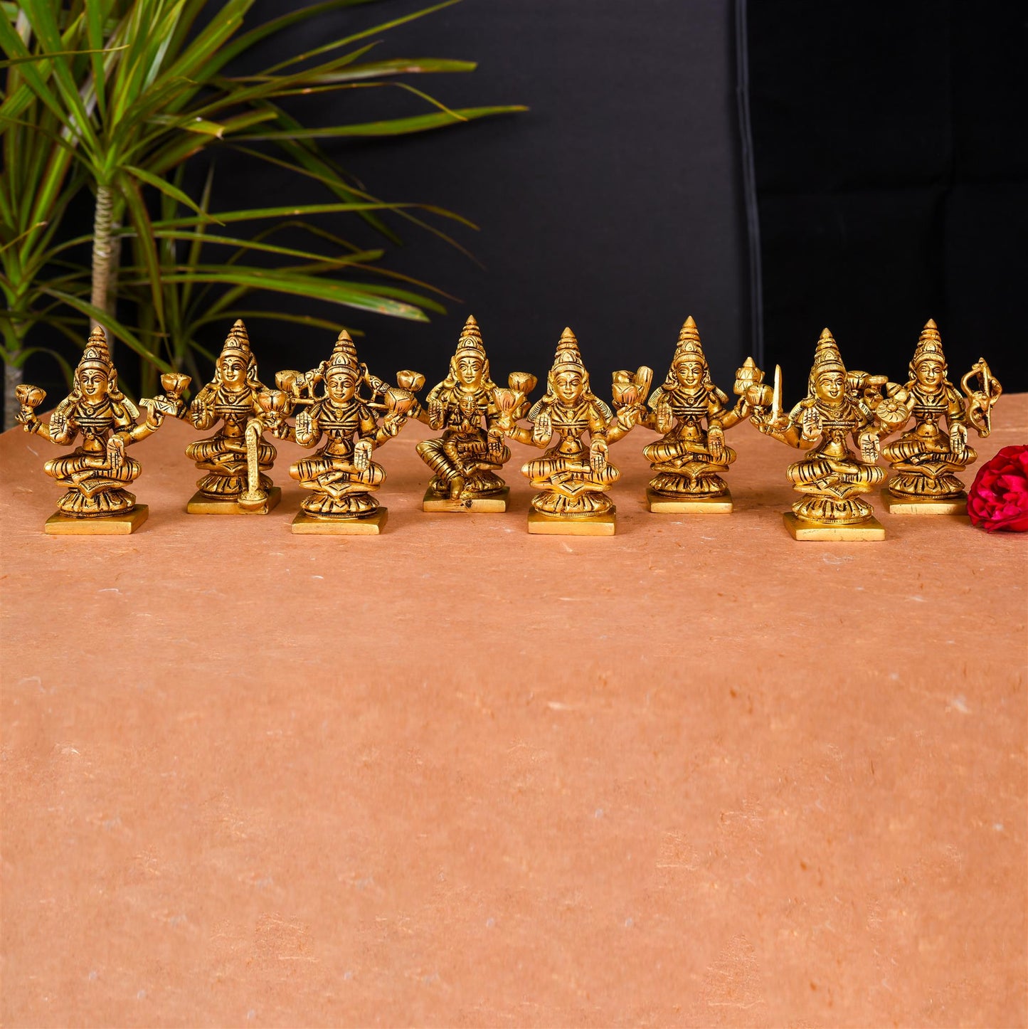 Brass Superfine Ashtalakshmi Set