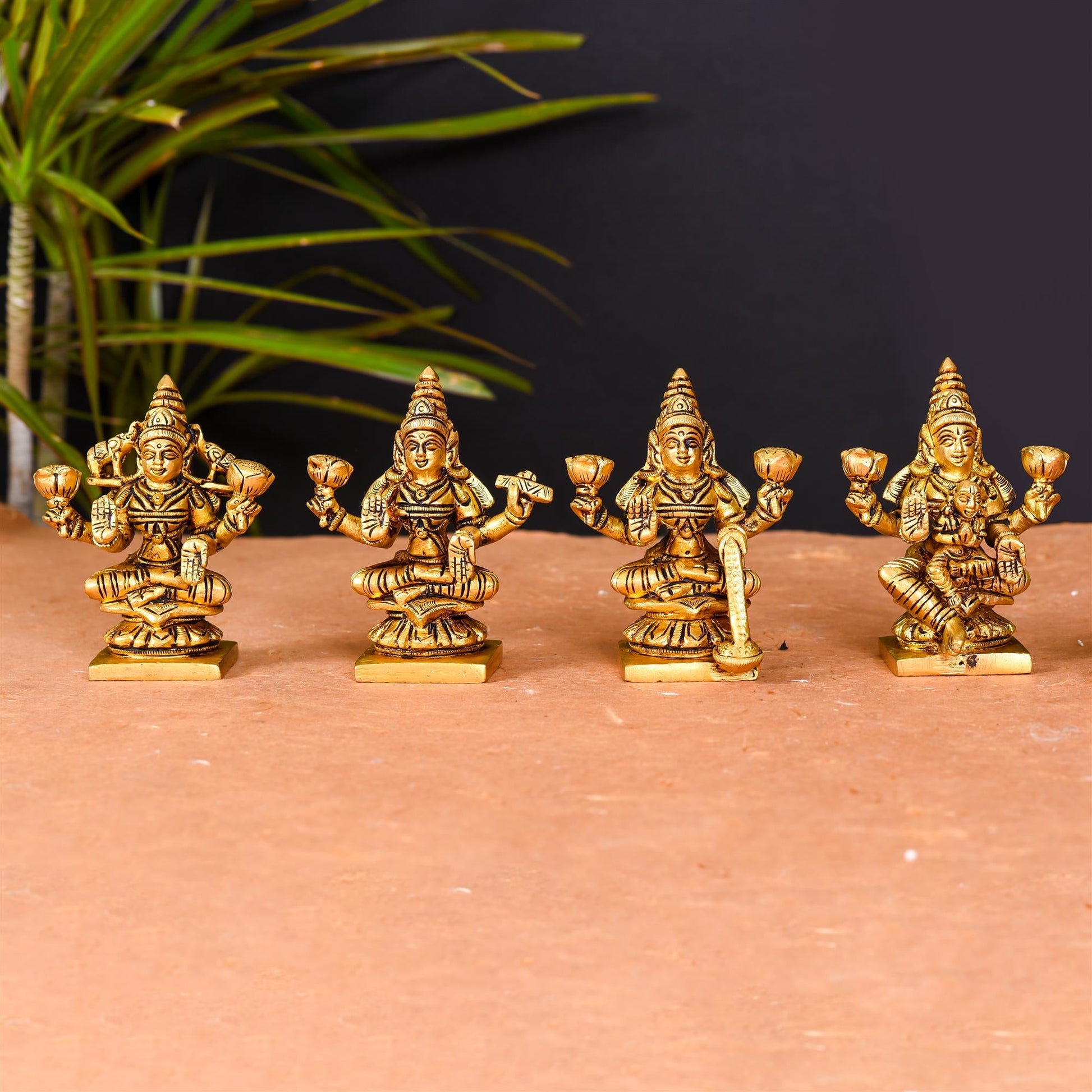 Brass Superfine Ashtalakshmi Set