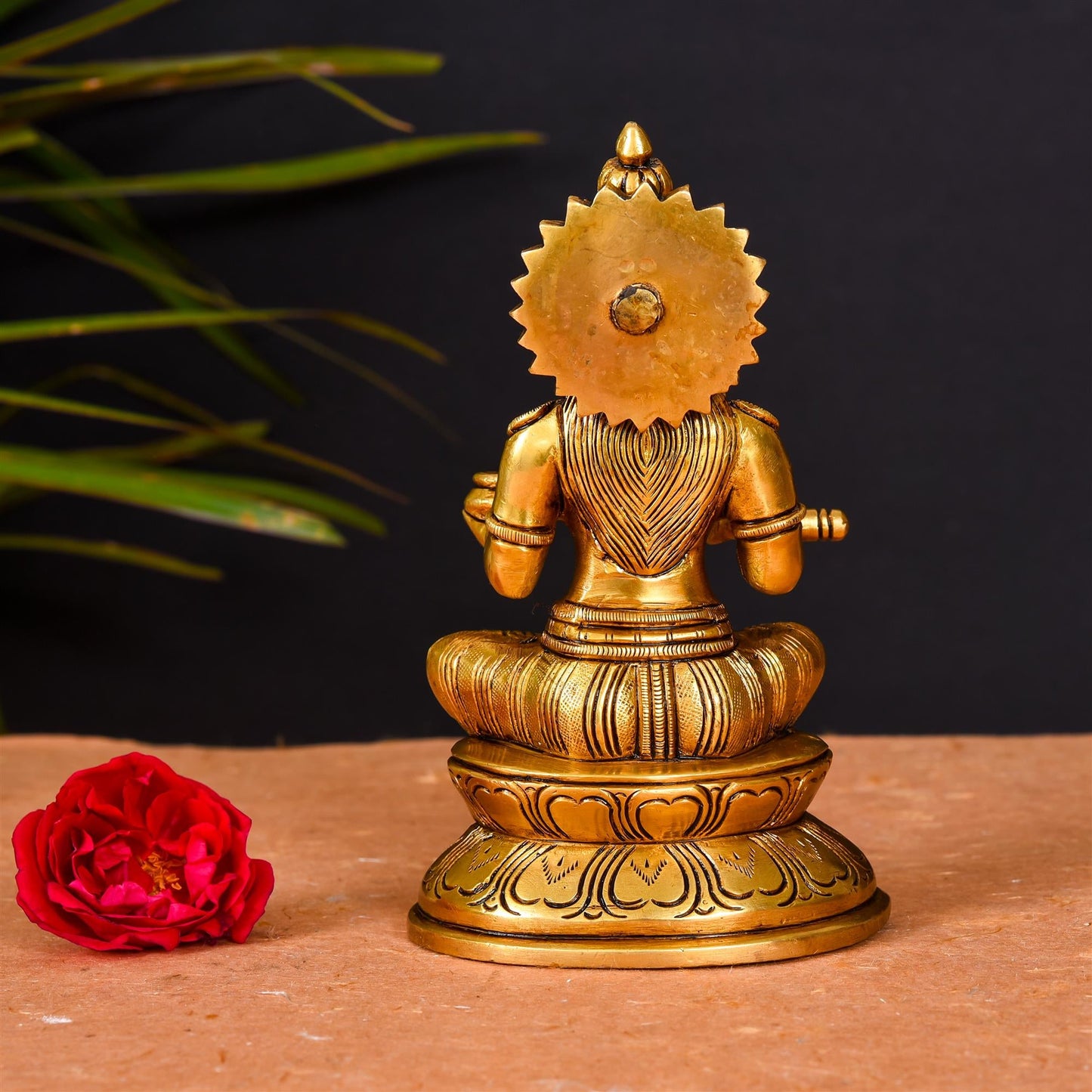 Brass Superfine Annapurna Devi Statue (6.5 Inch)