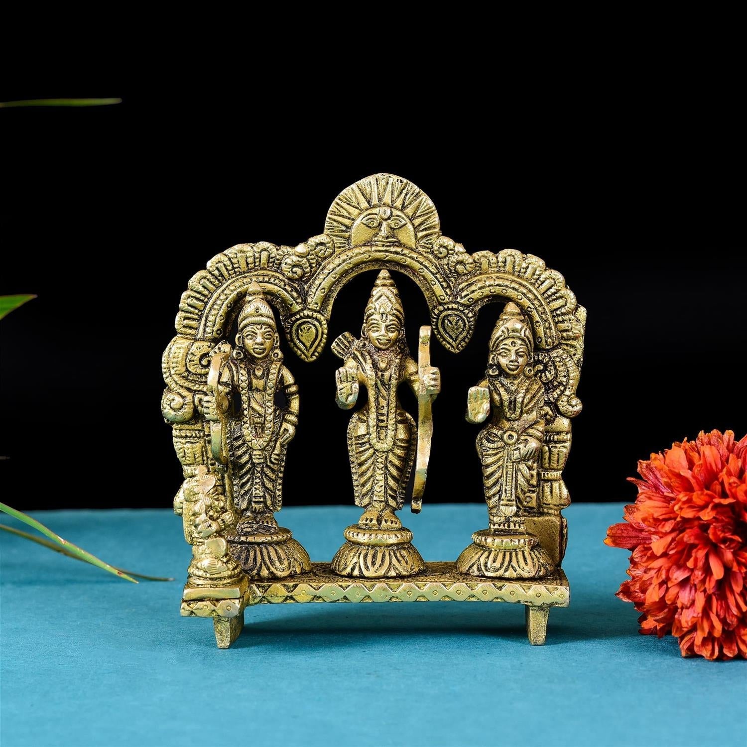 Brass Ram Darbar (5.5 Inch)