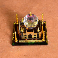 Crystal Taj Mahal Showpiece