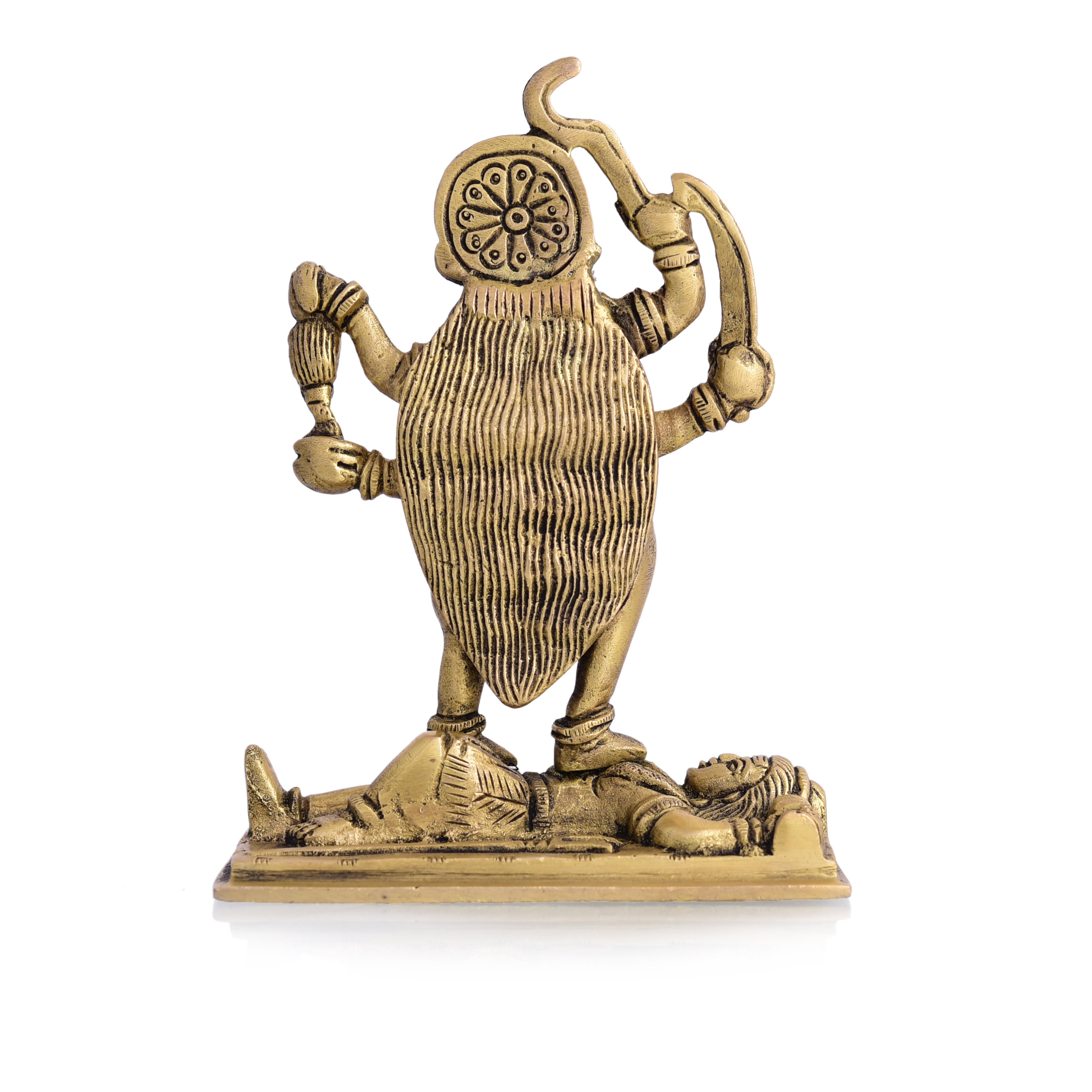 Brass Kali Maa Idol