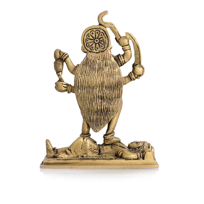 Brass Kali Maa Idol