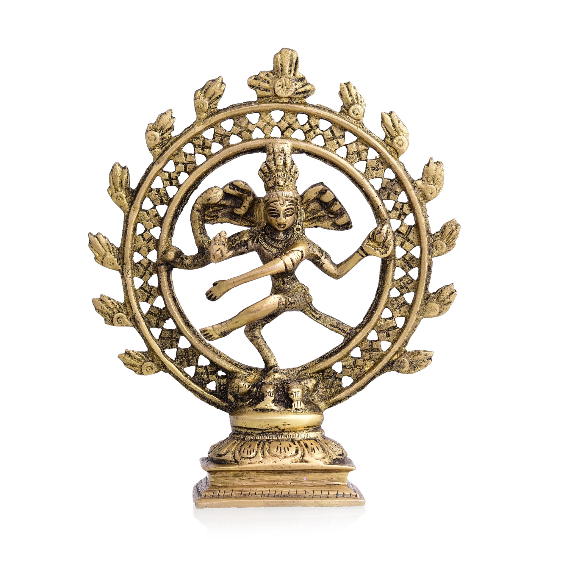 Brass Nataraja Dancing Shiva (6 Inch)
