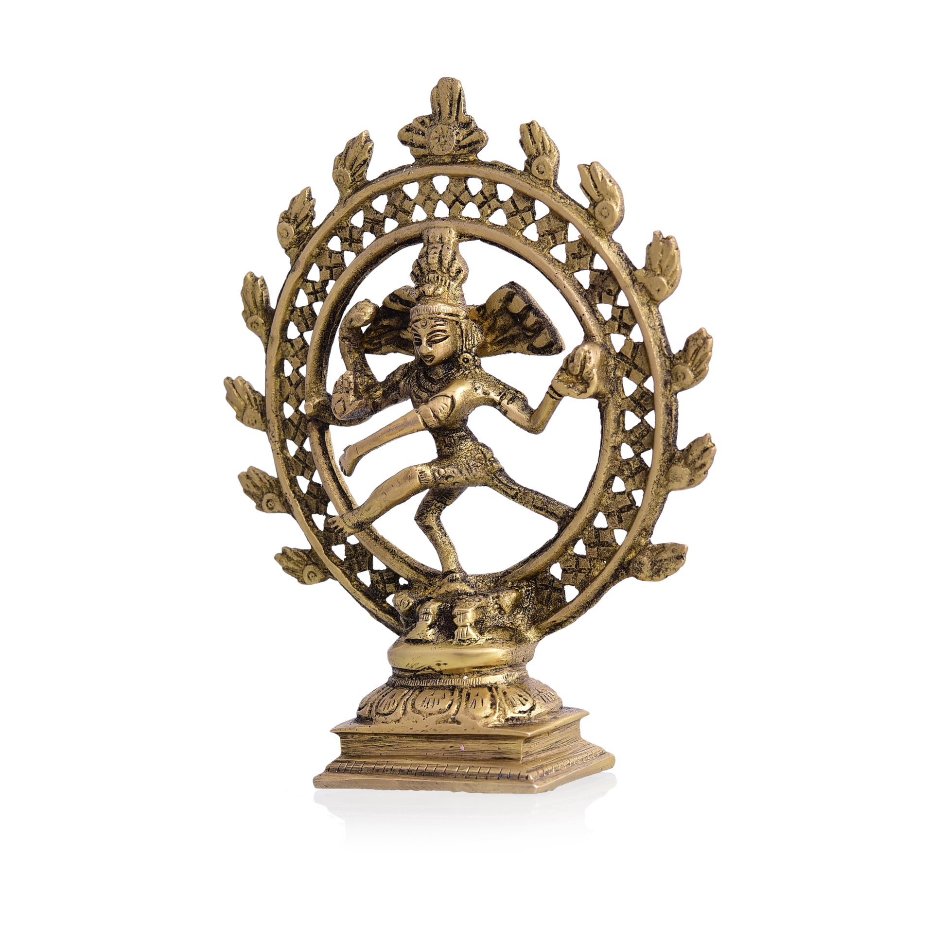 Brass Nataraja Dancing Shiva (6 Inch)