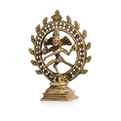 Brass Nataraja Dancing Shiva (6 Inch)