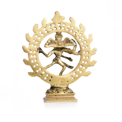 Brass Nataraja Dancing Shiva (6 Inch)