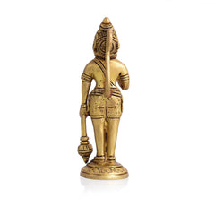 Brass Standing Hanuman Superfine Idol (5.3 Inch)