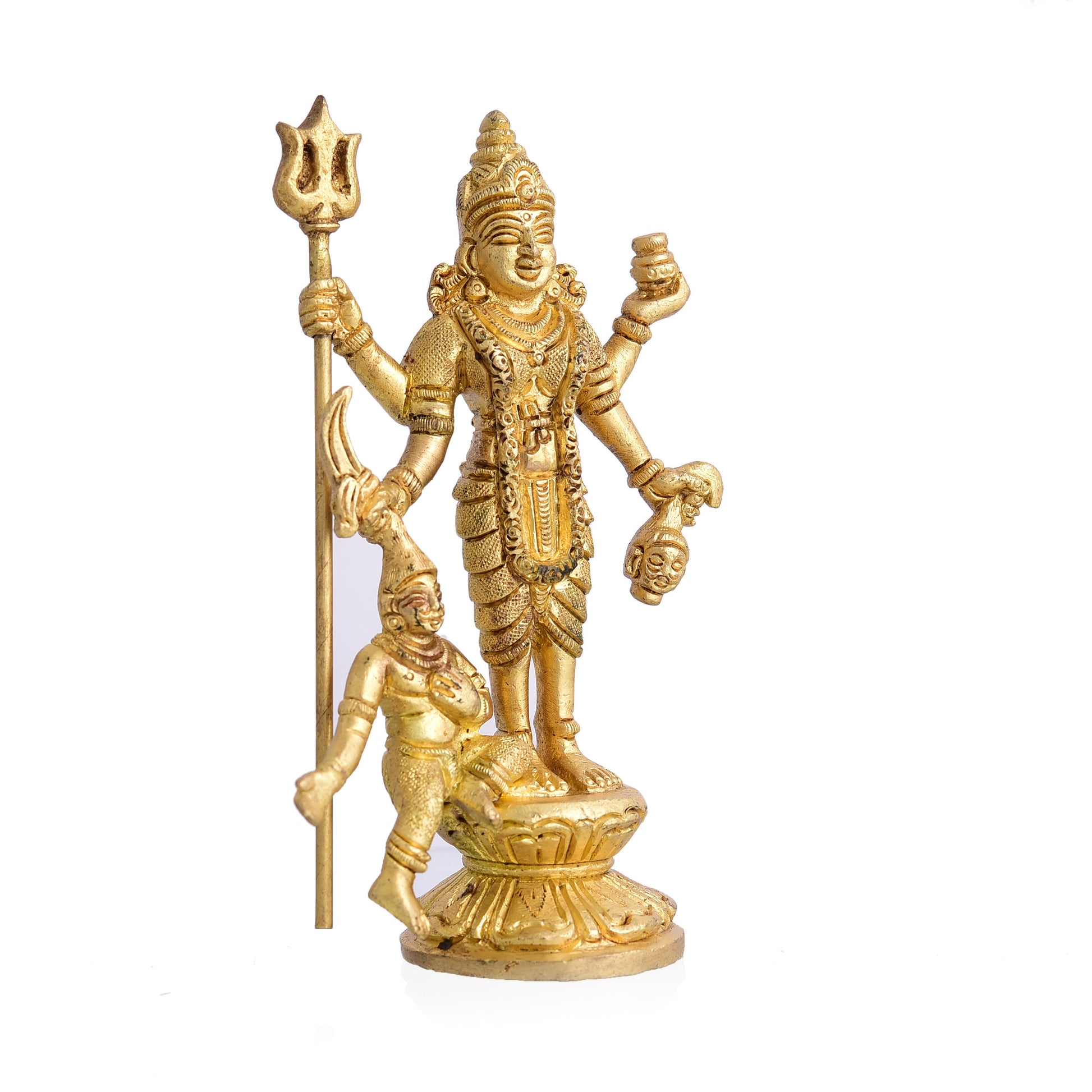 Brass Superfine Mahalasa Narayani Idol (5.3 Inch)