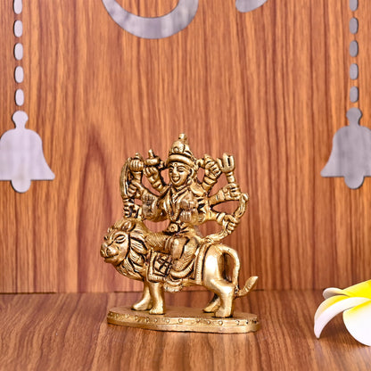 Brass Durga Devi Idol (3.5 Inch)