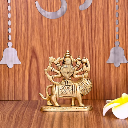 Brass Durga Devi Idol (3.5 Inch)