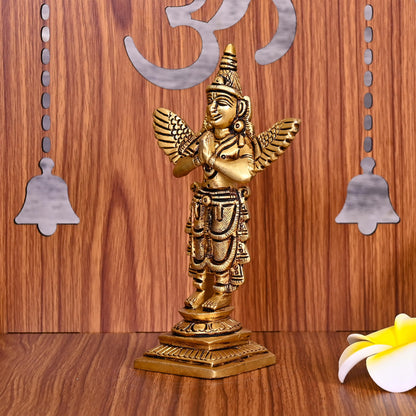 Brass Standing Garuda Idol (5.8 Inch)