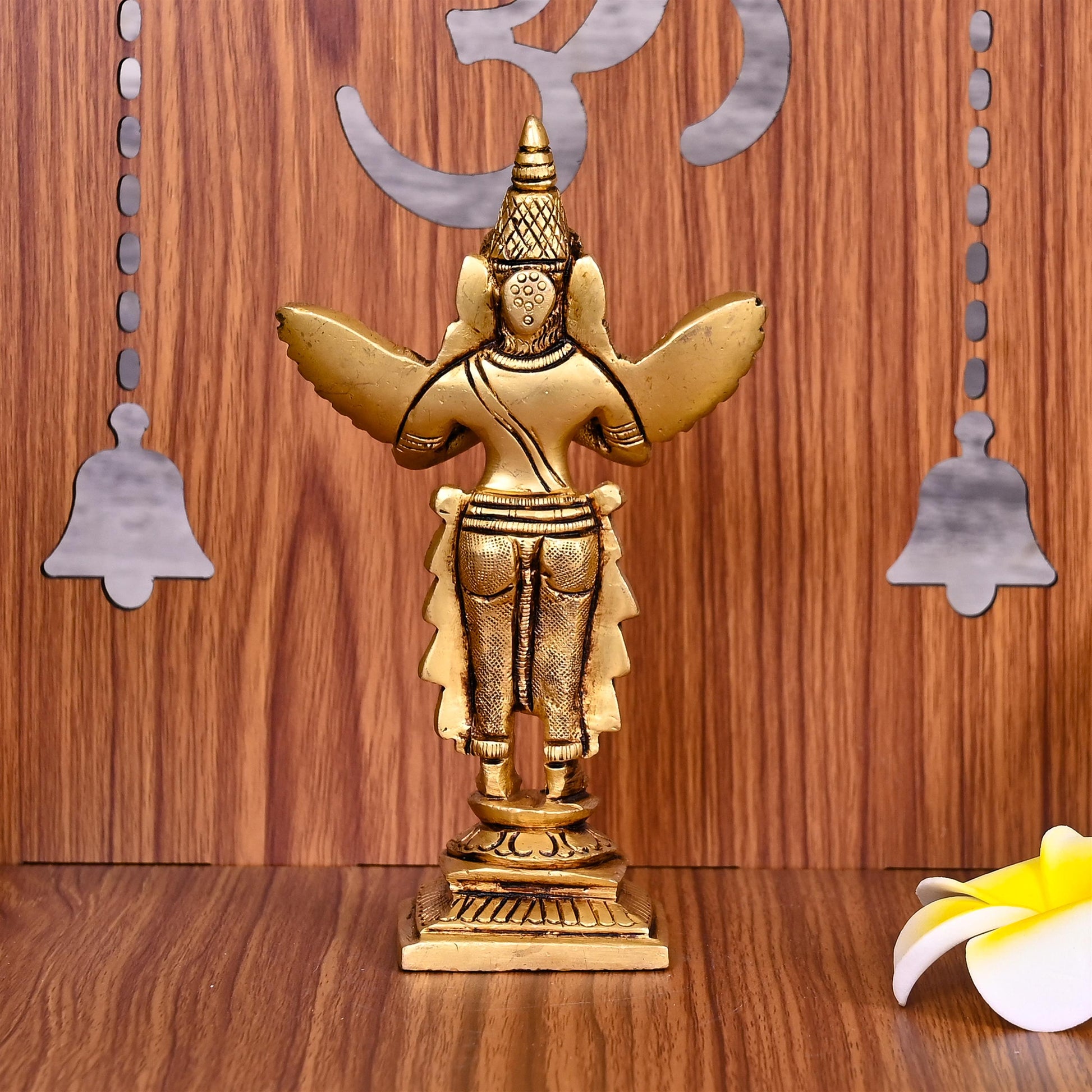Brass Standing Garuda Idol (5.8 Inch)