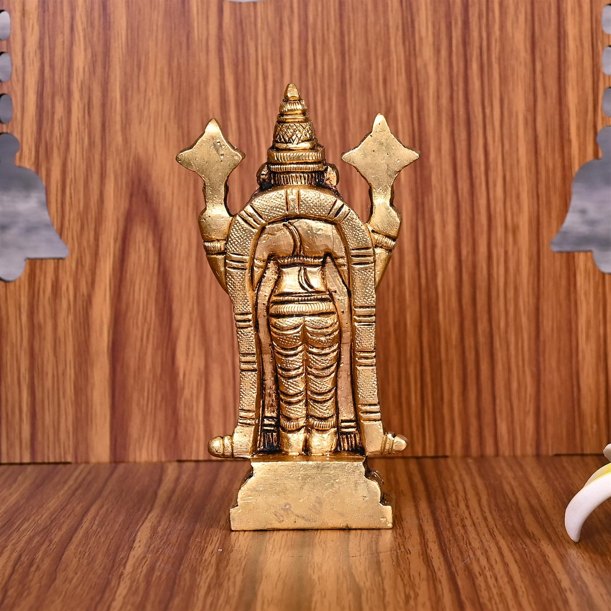 Brass Tirupati Balaji/Venkateshwar Idol (4 Inch)