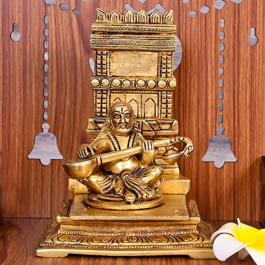 Brass Raghavendra Swamy Idol (7.5 Inch)